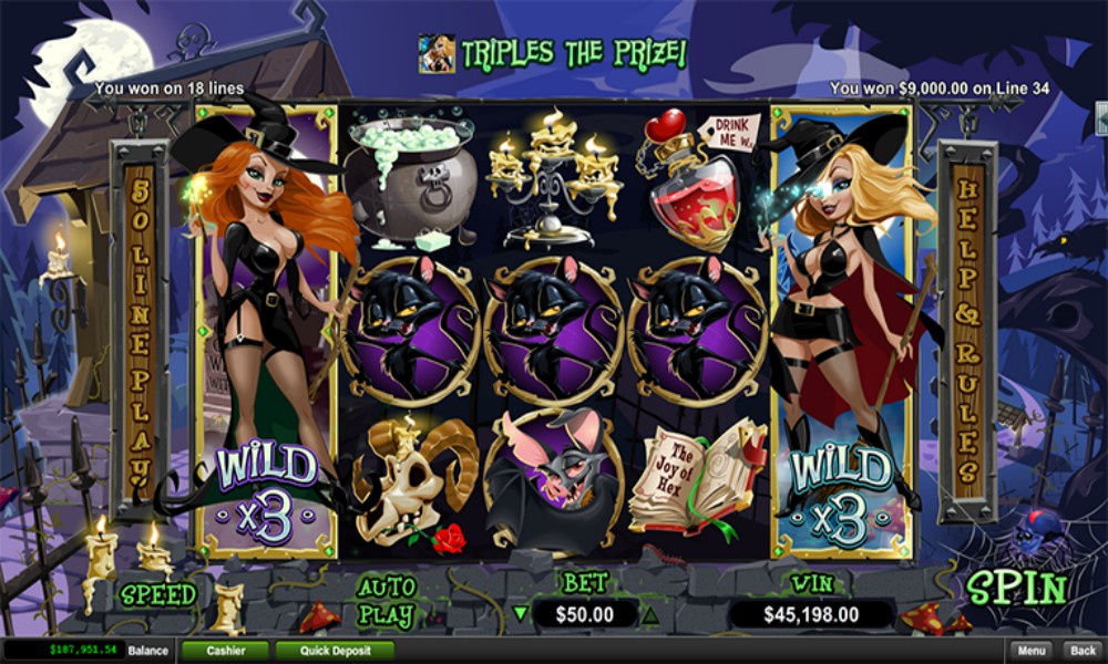 RTG real money video slot