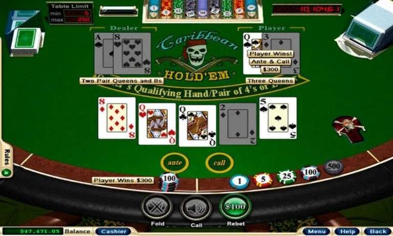 caribbean poker trilogy