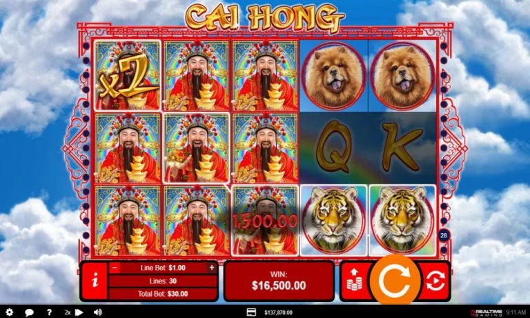 online slot win