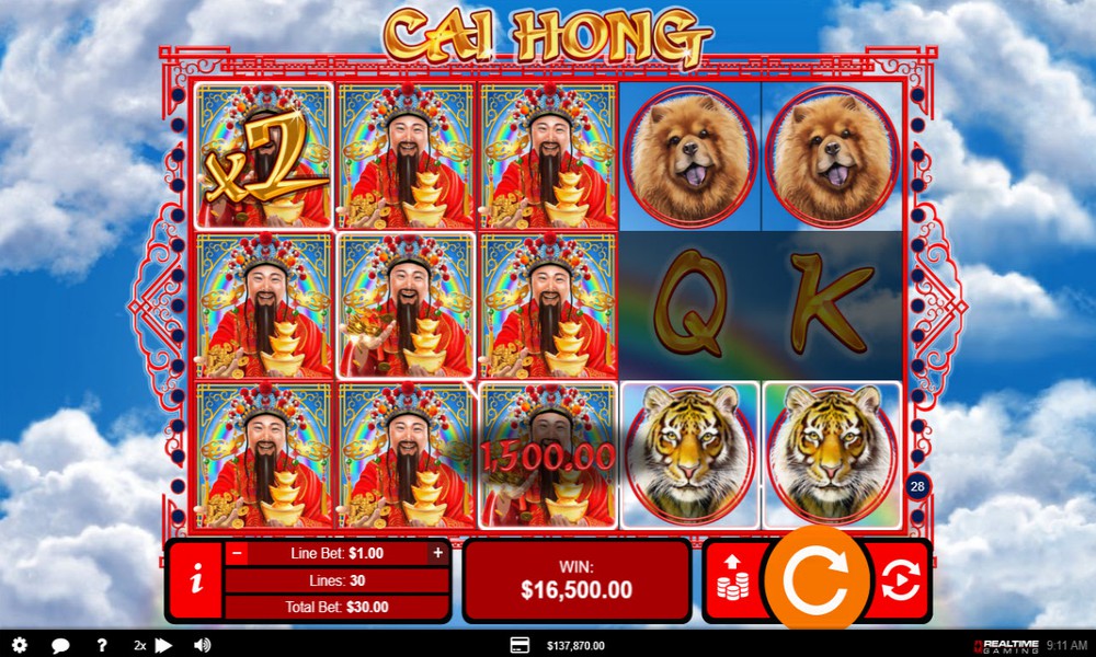 online slot win