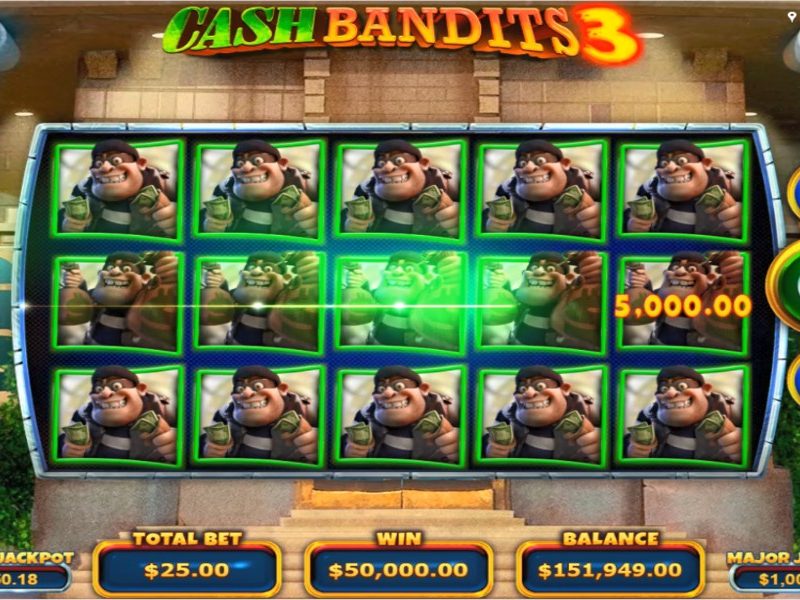 cash bandits 3 slot win