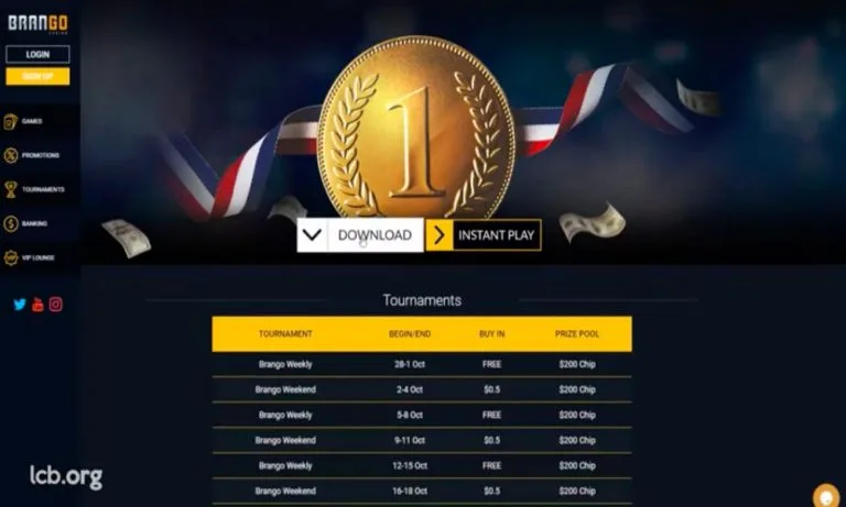 LCB exclusive freeroll tournament