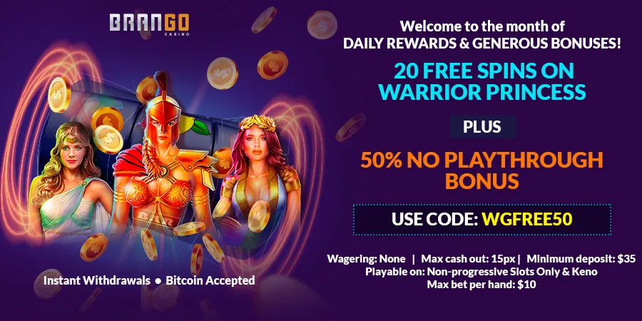 WGFREE50 claim now