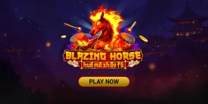 blazing horse